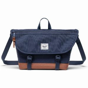 Herschel Cove Messenger  Umhängetasche S 245 cm navysaddle brown