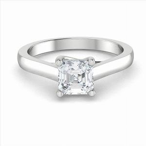 18K White Gold MOH Engagement Rings with 051 Carat Diamond Now 181070
