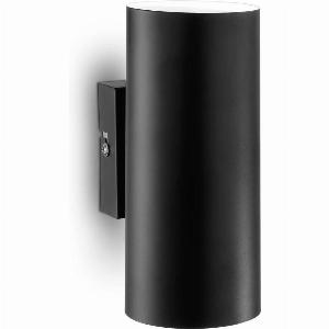 Hot  2 Light Up  Down Wall Light Black GU10