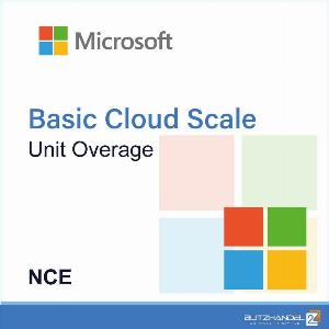 Basic Cloud Scale Unit Overage NCE