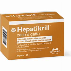 Hepatikrill Cane e Gatto  30 perle  1 ORDINE scegli lo sconto BZR5  BZR20  200 punti fedeltà  Integratori per cani