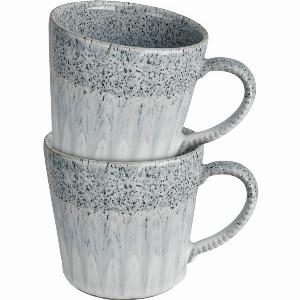 Studio Grey Accent Set Of 2 Large Mugs By Denby