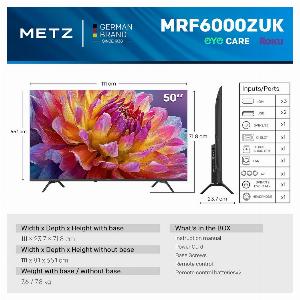 Sonic Direct Enjoy 19% Discount on the Metz 50mrf6000zuk 50 4K Ultra HD Smart TV