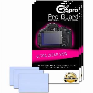 ExPro 3 x Pro Guard Ultra Clear View LCD Screen Protectors for Canon EOS M3