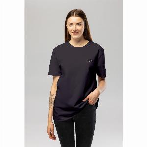 Pitod Tshirt met logo op de borst  Colour Antraciet  Size L  Tshirts  Unisex Genderless Sustainable