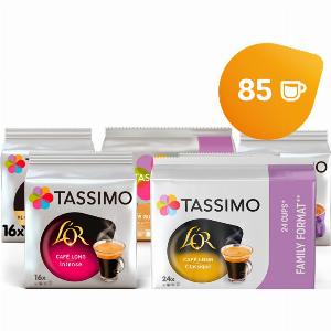 Pack de 5 dosettes Tassimo  Sélection de cafés préférés