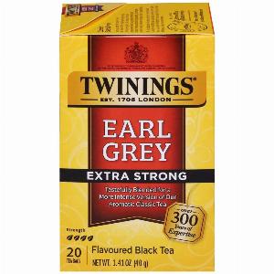 Twinings   Earl Grey Extra Strong International Blend  6 x 20 Envelopes