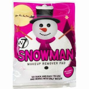 Get 44 Discount on W7 Snowman Makeup Remover Cookie Pad  1 Piece