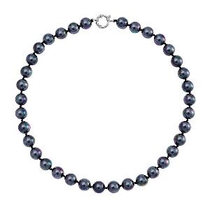 50 Rabatt auf Halskette mit pfauenfarbener Muschelkernperle 50 cm