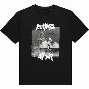 Profitez de 15 % de réduction sur le Tshirt noir Kickz Dunkin All Day 0653415180401