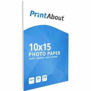 PrintAbout Premium Hochglanz 10 x 15 210 gm² 50 Blatt  früher 275  jetzt 247  10  Rabatt