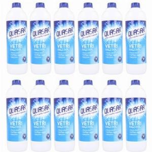 Pack Di 12 Quasar Ricarica Vetri Da 580 Ml Con Alcool