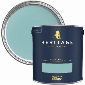 Dulux Heritage Velvet Matt Paint Sky Blue 1L