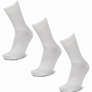Adidas Mid Cut Crew 3 Pack unisex Calze  Bianco  Foot Locker