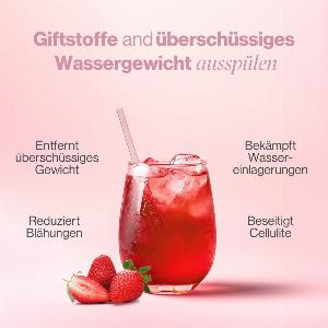 Hol dir 11 Rabatt auf das 3er Set ErdbeerTrinkmischung gegen Wassereinlagerungen