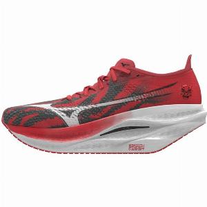 Chaussures Mizuno Wave Rebellion Pro 3 Oni Pack Rouge Bleu SS25 Unisexe Taille 41  EUR