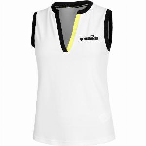 Canottiera Donna Diadora Icon Bianca ora a 1995 sconto del 31