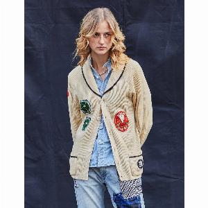 Enjoy 25 Discount on Vintage InterService Club Bowls Cardigan in Beige