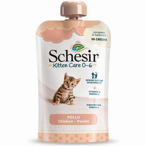 Sconto del 16 su crema Schesir umido gatti Kitten Care 150g 6 pz