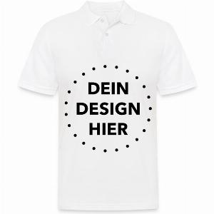 Männer Poloshirt mit Aufdruck Keine Mindestbestellmenge  Spreadshirt