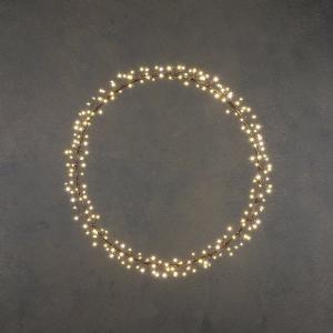Luca Lighting Lichtkranz Warmweiß Ø40 cm schwarz jetzt 1799  40  Rabatt