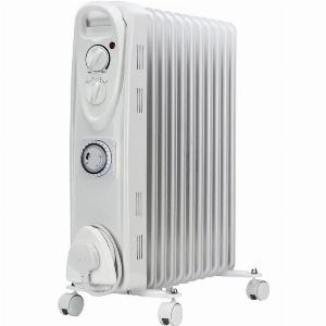 OilFilled Radiator with 11 Fins  2500w  3 heat settings