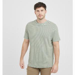 Craghoppers Mens Buffon ShortSleeved TShirt  Lichen Green Stripe Lichen Green Stripe