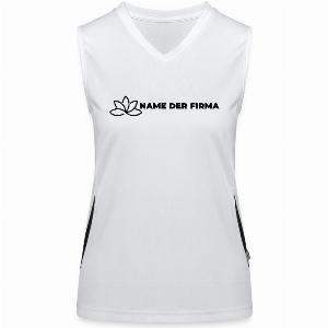 Funktionelles KontrastTank Top für Frauen mit firmenlogo bedrucken Keine Mindestbestellmenge  Spreadshirt