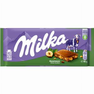 Milka Tafelschokolade Haselnuss 90g