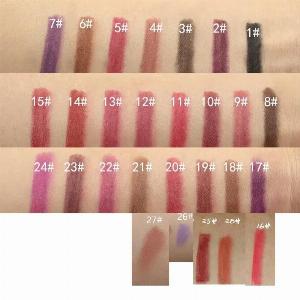 28Color Wood Lip liner Waterproof Lady Charming Lip Liner Makeup Womens Long Lasting Cosmetic Tool Soft Pencil