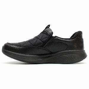 Get 29 Discount on MBT SF3000 Womens Black Leather Loafers Size 55