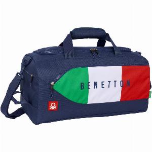 Sporttasche Benetton Flag in Marineblau Maß 50 x 25 x 25 cm jetzt 2904 