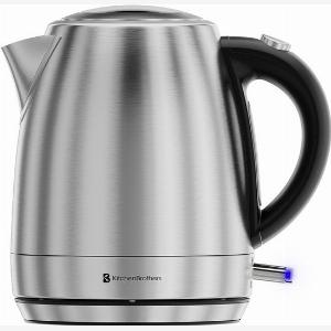 KitchenBrothers Wasserkocher elektrisch 1 Liter ideal für Campingreisen jetzt nur 1699  nach