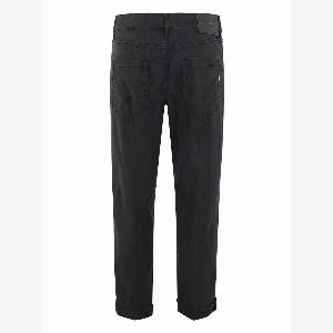 Pantalone Koon bottoni gioiello nero