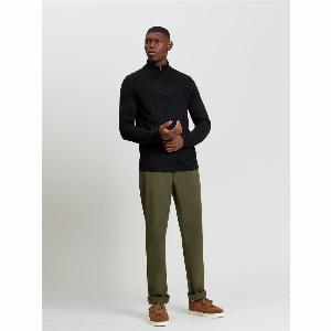 Enjoy 62 Discount on Mixed Cable 14 Zip Jumper in Size S