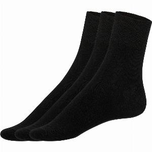 LIVERGY Lot de 3 paires de chaussettes homme 3942 noir