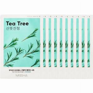Sconto del 39 su MISSHA Maschera Viso Airy Fit al Tea Tree Set da 10