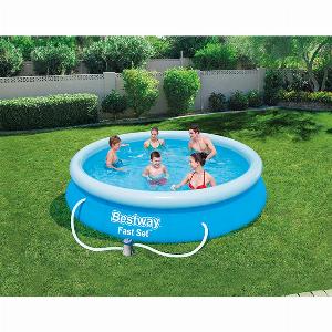 BestWay 12ft x 30inch Fast Set Above Ground Swimming Pool With Filter