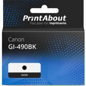 Cartouche compatible Canon GI490BK  Noir