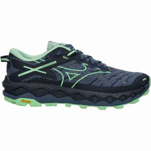 Chaussures Mizuno Wave Mujin 10 Bleu Vert SS25 Taille 41  EUR