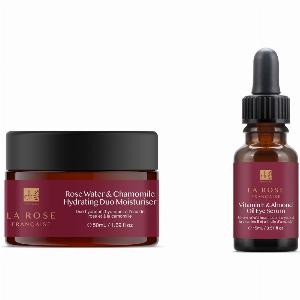 FeelLikeBeauty Get 66% Off Dr Botanicals La Rose Francaise Moisturizer Eye Serum Set