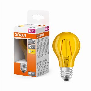 Lampada LED Osram Star Décor Classic E27 25W gialla ora 6