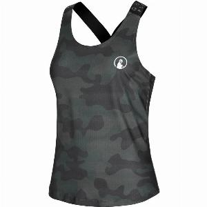 Quiet Please ServeVolley Tank Top Women khaki size L