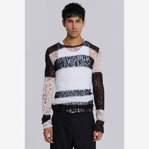 20 Rabatt auf Gestrickter Pullover aus Band