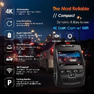Rexing V14K Ultra HD Car Dash Cam with WiFi