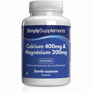 Calcium 400 mg et magnésium 200 mg  Format large