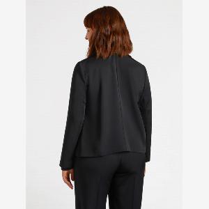 Fiorella Rubino  Giacca leggera con zip Donna Nero Taglia 45 54 IT