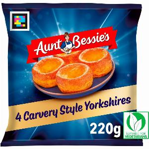 Enjoy 33 Discount on Aunt Bessies 220g CarveryStyle Yorkshires