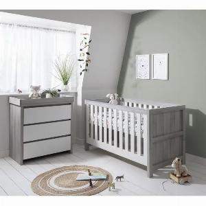 Enjoy 31 Discount on the Tutti Bambini Modena 2Piece Room Set in Ash Grey  White