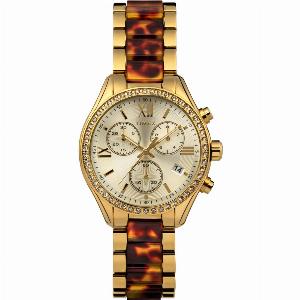 Enjoy 15 Off Timex Classic Gold Dial Chronograph Womens Watch TW2V74800